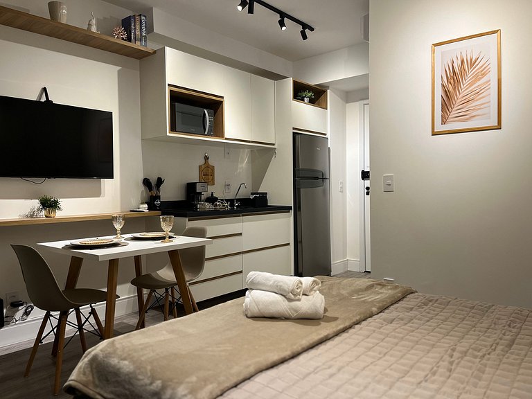 Studio charmoso em Perdizes menos de 1km Allianz