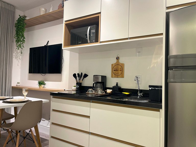 Studio charmoso em Perdizes menos de 1km Allianz