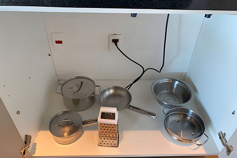 Apê c/ vista de cinema em frente shopping e Hilton - Apto155